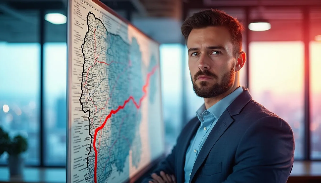 Иллюстрация к статье «Боко Харам: кто они и почему действуют в Нигерии» — core idea from title, professional setting, clean centered composition, soft studio…