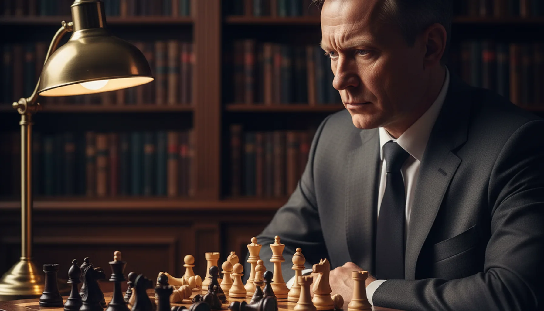 Иллюстрация к статье «Итоги президентства Трампа: что изменилось в США за 4 года и каково его долгосрочное наследие?» — Мужчина средних лет со славянской вне…