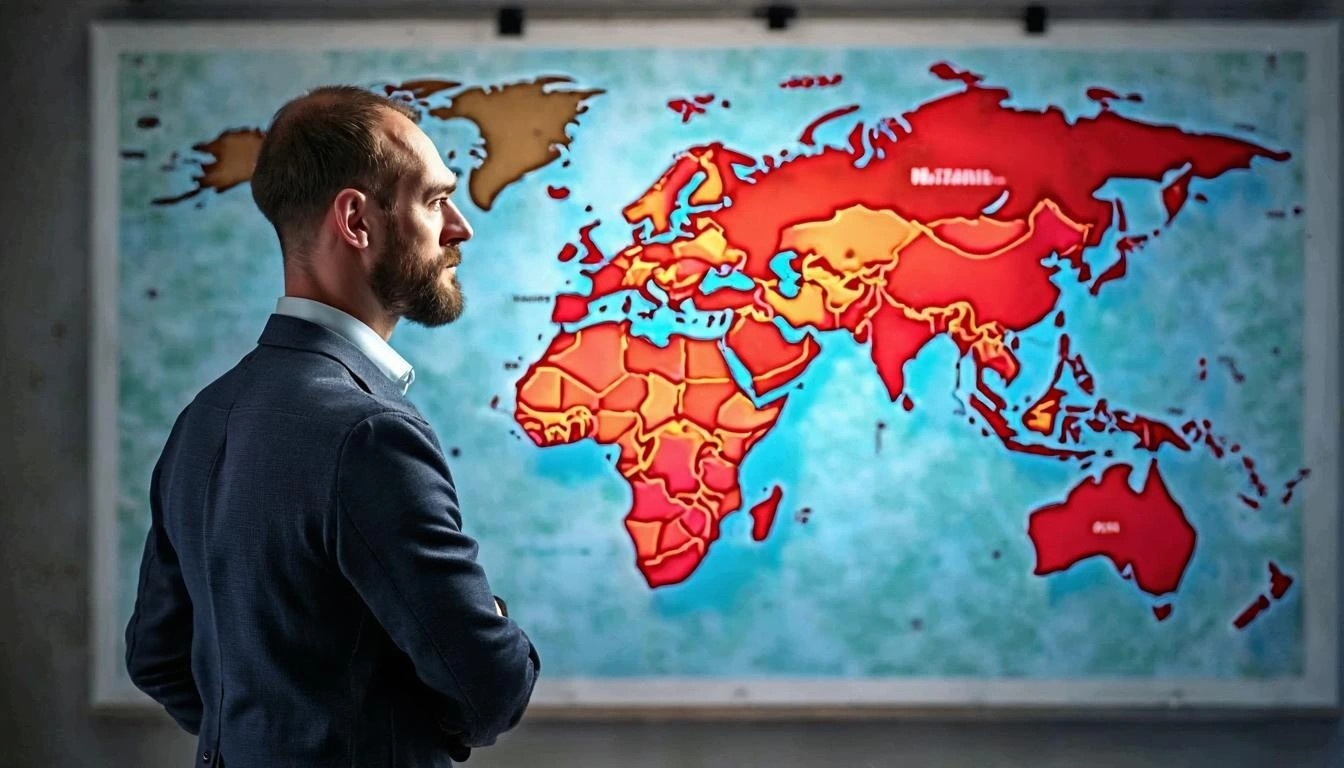 Иллюстрация к статье «Почему Джоэл Тейтельбаум выступал против создания государства Израиль» — core idea from title, professional setting, clean centered com…