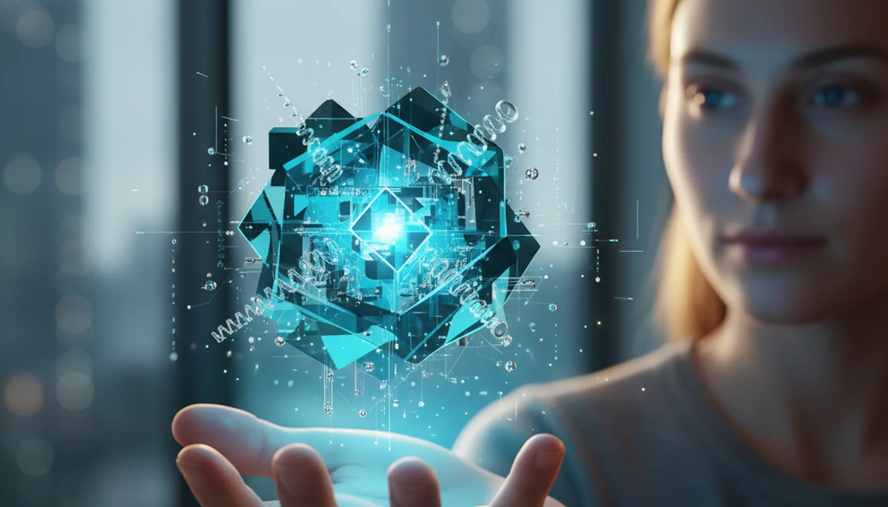 Иллюстрация к статье «Почему все говорят о Manus AI? Главные фишки и конкурентные отличия платформы» — A professional person of Slavic appearance (Eastern Eu…