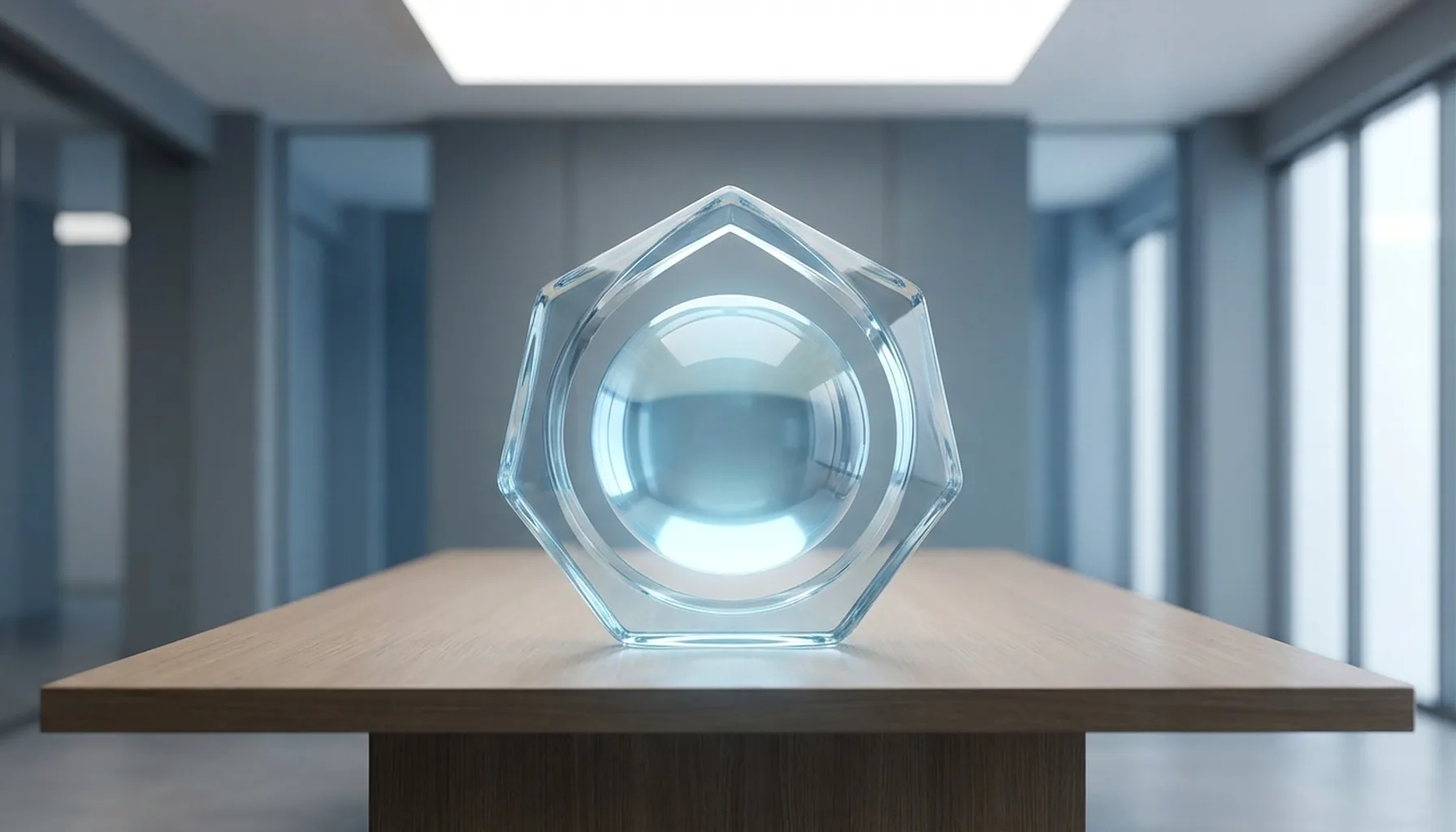 Иллюстрация к статье «Революция в кармане: Как AI меняет наши привычки, работу и отдых уже сегодня» — core idea from title, professional setting, clean cente…