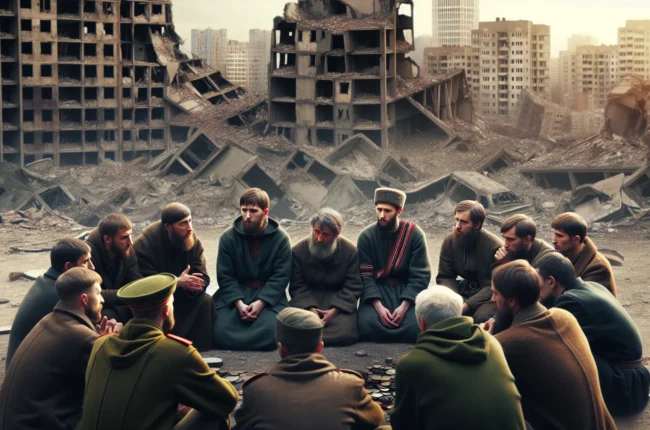 Иллюстрация к статье «Трагедия Боко Харам: Почему мировые СМИ молчат?» — группа людей, обсуждающих проблемы, связанные с террористической группировкой Боко Х…