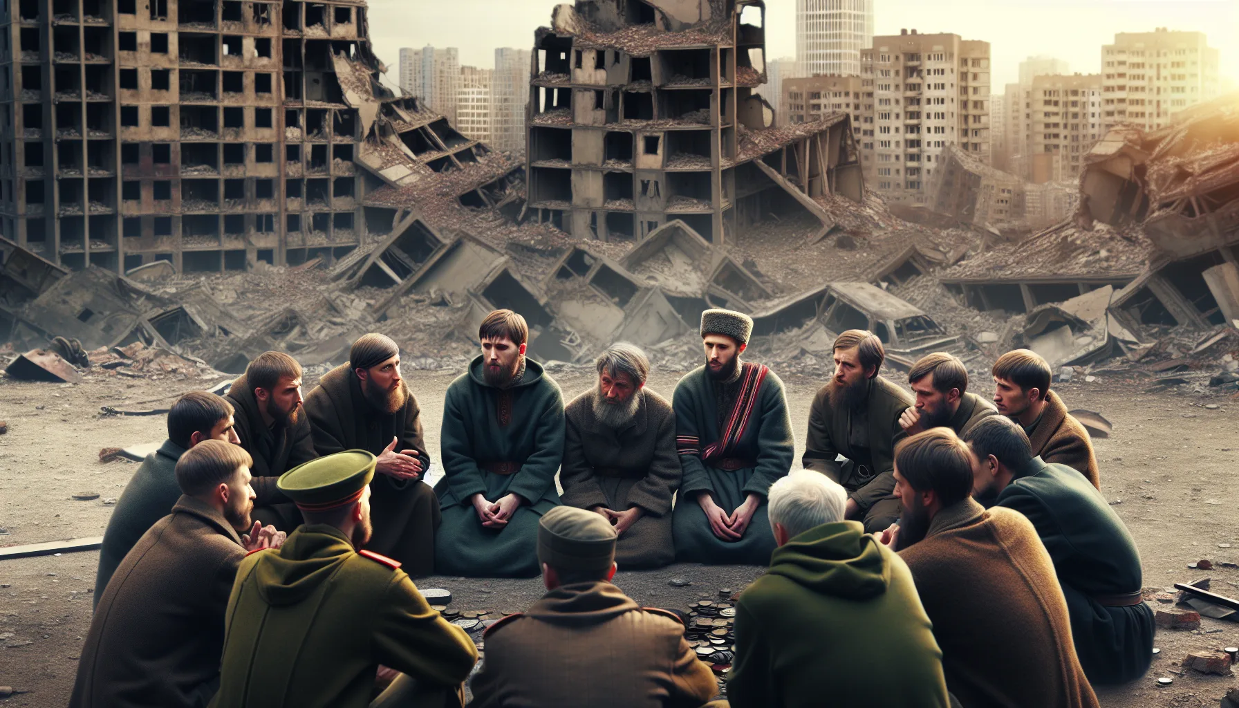 Иллюстрация к статье «Трагедия Боко Харам: Почему мировые СМИ молчат?» — группа людей, обсуждающих проблемы, связанные с террористической группировкой Боко Х…