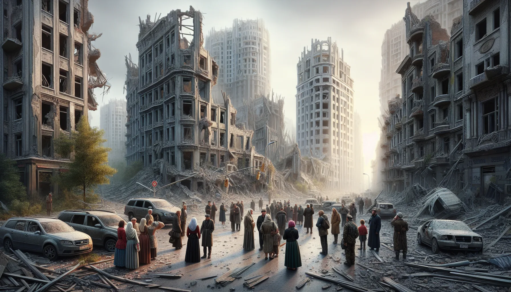 Иллюстрация к статье «Трагедия в Нигерии: Почему о Боко Харам не пишут в мировых новостях?» — группы людей с восточно-европейской внешностью, обсуждающих сит…