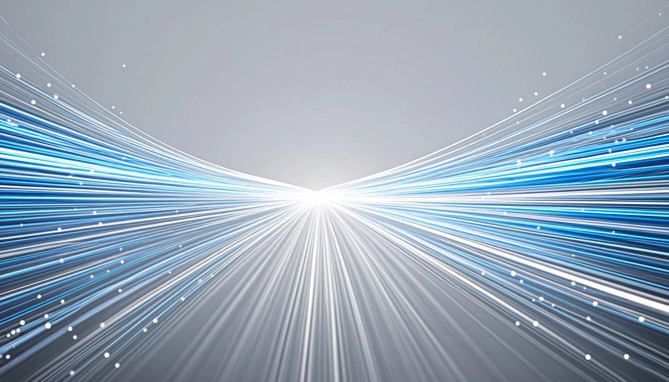 Иллюстрация к статье «Агрегация частот в модемах: принципы работы и преимущества связи» — core idea from title, professional setting, clean centered composit…