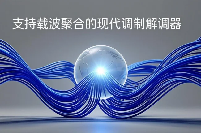 Иллюстрация к статье «Как выбрать модем с агрегацией частот: практическое руководство» — core idea from title, professional setting, clean centered compositi…