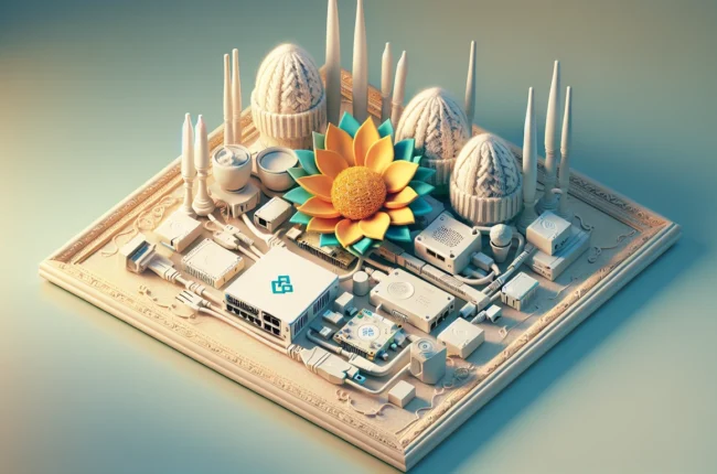 Иллюстрация к статье «Обзор альтернатив OpenClash для OpenWRT: что выбрать?» — core idea from title, professional setting, clean centered composition, soft s…