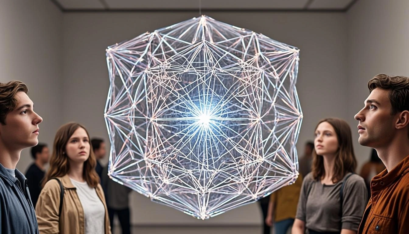 Иллюстрация к статье «Тавистокский институт: методы манипуляции общественным мнением» — core idea from title, professional setting, clean centered compositio…