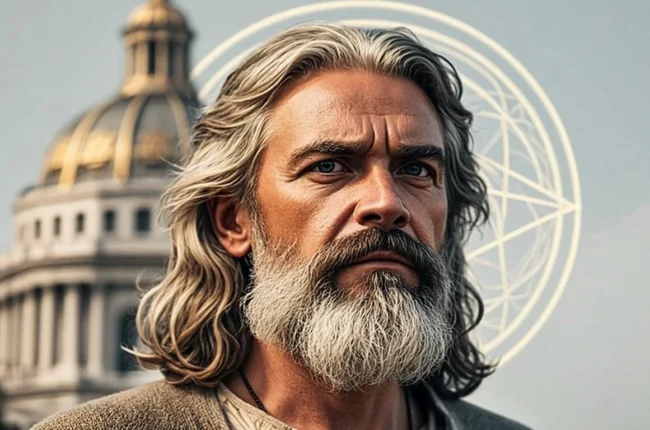 Иллюстрация к статье «Иранские аятоллы: как возникает духовный титул и что он означает» — core idea from title, professional setting, clean centered composit…