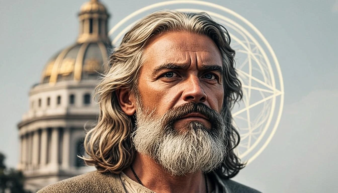 Иллюстрация к статье «Иранские аятоллы: как возникает духовный титул и что он означает» — core idea from title, professional setting, clean centered composit…