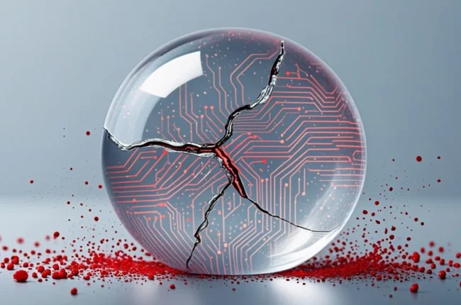 Иллюстрация к статье «Уязвимость в плагине Яндекс Метрики: почему нет реакции» — core idea from title, professional setting, clean centered composition, soft…