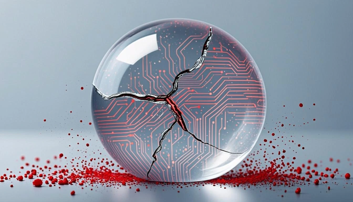 Иллюстрация к статье «Уязвимость в плагине Яндекс Метрики: почему нет реакции» — core idea from title, professional setting, clean centered composition, soft…